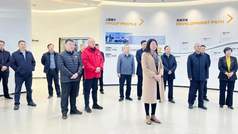 河南省政協(xié)副主席霍金花一行蒞臨旭瑞集團(tuán)參觀調(diào)研！